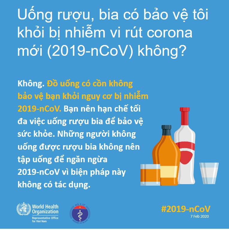 Tin nhanh - Uống rượu bia, ăn tỏi có bảo vệ bản thân khỏi bị nhiễm virus corona không? (Hình 13).