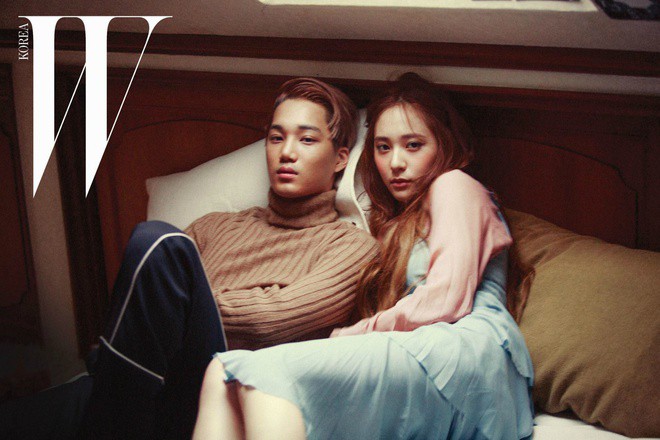 Kai (EXO) mac do Gucci giong nguoi yeu cu tren tap chi hinh anh 5 krystal_1.jpg