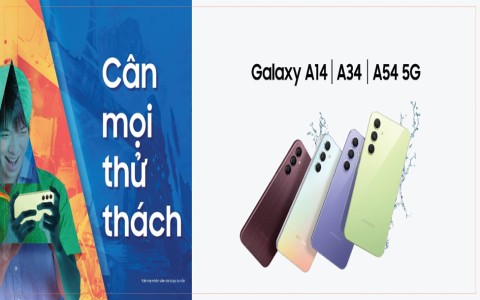 Samsung ra mắt thế hệ Galaxy A54 5G, A34 5G và A14 LTE mới: Trải nghiệm vượt trội, cân mọi thử thách