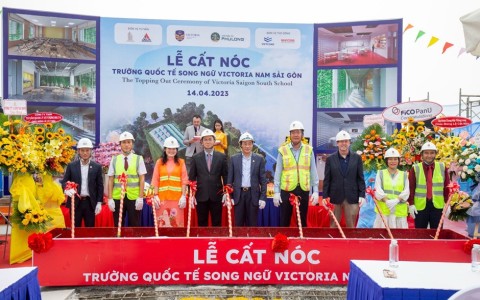 THÔNG CÁO BÁO CHÍ: LỄ CẤT NÓC “TRƯỜNG HỌC HẠNH PHÚC” - VICTORIA NAM SÀI GÒN