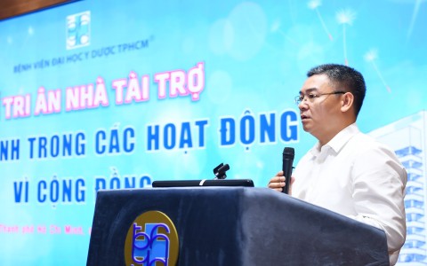 Tổng công ty PTSC tham dự Lễ tri ân nhà tài trợ do Bệnh viện Đại học Y Dược tổ chức