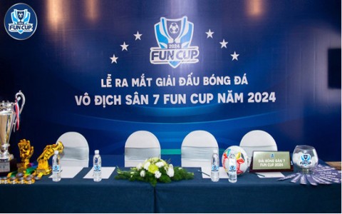 Fun Cup Việt Nam 2024 – khởi động giải bóng đá “bứt phá giới hạn” trên sân 7
