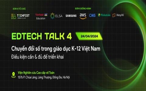 Hội thảo "Chuyển đổi số giáo dục khối K-12: điều kiện cần và đủ để triển khai"