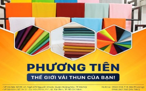 Vải Thun Phương Tiên: Top 10 "Thương hiệu - Nhãn hiệu uy tín hội nhập kinh tế quốc tế" năm 2023