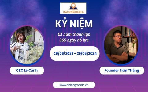 Hạ Long Media kỷ niệm 1 năm ngày thành lập 29/06/2023 - 29/06/2024