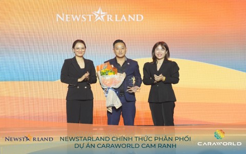 NewstarLand được "chọn mặt gửi vàng" tại siêu dự án Caraworld Cam Ranh