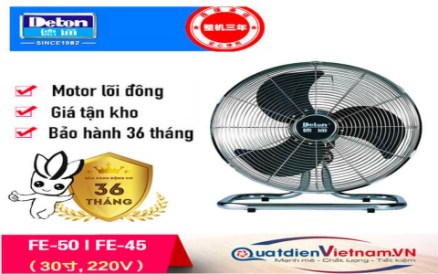 Quạt sàn công nghiệp – Hiệu quả và tính linh động vượt trội trong làm mát không gian lớn