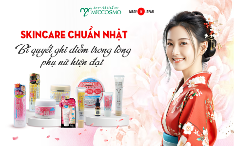 Skincare chuẩn Nhật: Bí quyết giúp Miccosmo ghi điểm trong lòng phụ nữ hiện đại