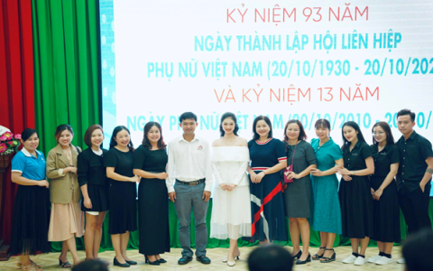 Bùi Thị Yến Nhi đồng hành cùng Dự án “Cho Em” nhân kỷ niệm 93 năm ngày thành lập Hội Liên hiệp Phụ nữ Việt Nam (1930–2023) cùng Khoa Văn hóa – Du lịch – Công tác Xã hội và Công Đoàn Trường Đại học Đồng Tháp