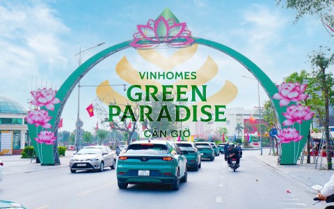 VINHOMES GREEN PARADISE CẦN GIỜ LAN TỎA “SỨC SỐNG XANH TRIỆU NĂM” GIỮA THỦ ĐÔ
