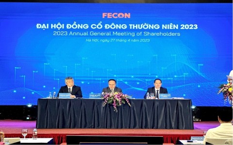 Năm 2023, FECON đặt mục tiêu doanh thu hợp nhất là 3.800 tỷ đồng