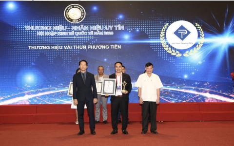 Vải Thun Phương Tiên: Top 10 "Thương hiệu - Nhãn hiệu uy tín hội nhập kinh tế quốc tế" năm 2023