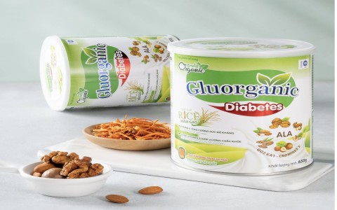 Sữa hạt Gluorganic Diabetes được ứng dụng công nghệ ALA của Hoa Kỳ