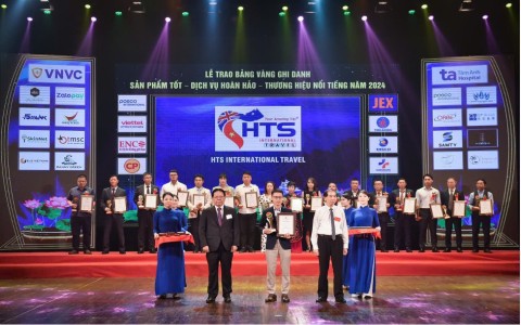 Dịch vụ của HTS International Travel đạt danh hiệu Top 20 dịch vụ hoàn hảo vì quyền lợi người tiêu dùng năm 2024