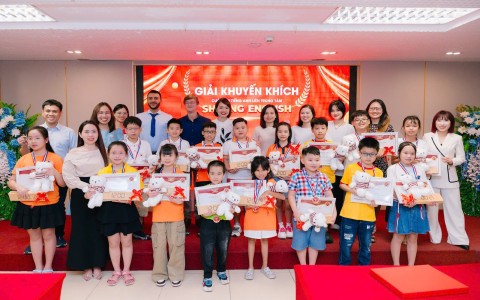 Cuộc thi tiếng Anh liên trung tâm Shining English 2024