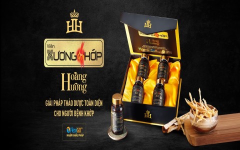 Viên xương khớp Hoàng Hường - Giải pháp từ thảo dược toàn diện cho người đau nhức xương khớp