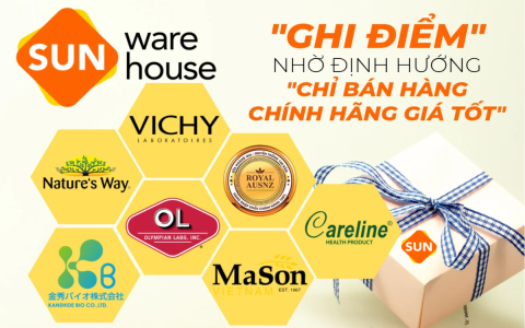 Mua hàng chính hãng giá tốt - Hãy đến Sun Warehouse