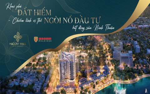 Hacom Mall Ninh Thuận – Đầu tư ngay tại ngưỡng của sự bứt tốc