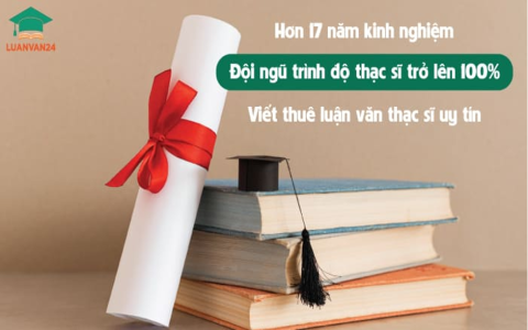 Có nên lựa chọn dịch vụ viết thuê luận văn tại Luận văn 24?