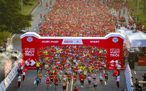 Giải marathon Quốc tế Hà Nội Techcombank mùa thứ 4: Bứt phá kỷ lục, lan tỏa tinh thần vượt trội
