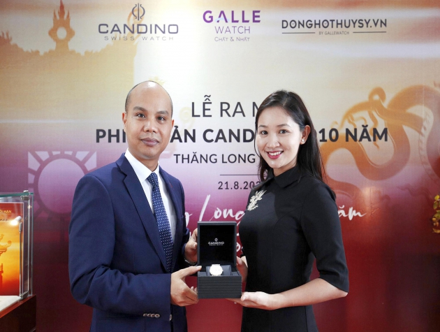 Candino 1010 - Thăng Long nghìn năm, tinh hoa hội thụ phiên bản đồng hồ giới hạn được săn đón ngày ra mắt