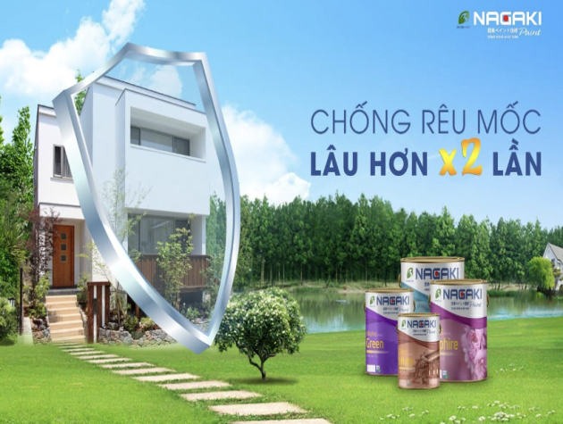 Sơn Nagaki Nano - Bền vững cùng công trình Việt